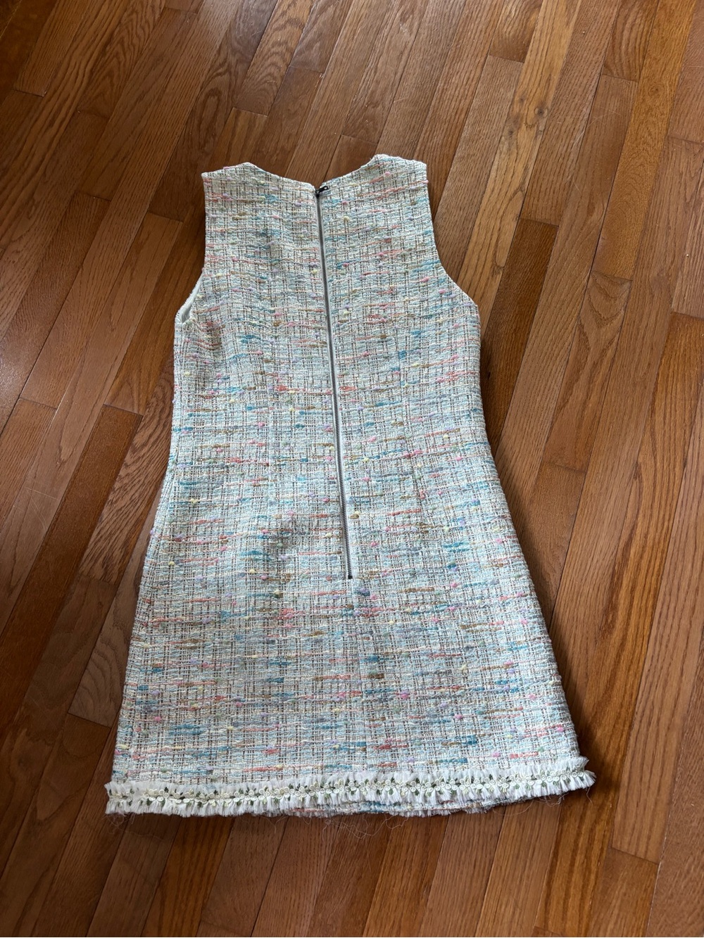 Alice + Olivia  Multicolor Pastel Tweed dress - Picture 3 of 4